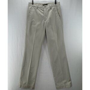 Dockers Pants Mens 30x32 D1 Chino Straight Fit Flat Front Twill Cotton Beige